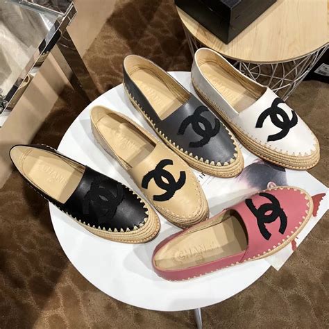 chanel espadrilles 2018 price|chanel espadrilles discount.